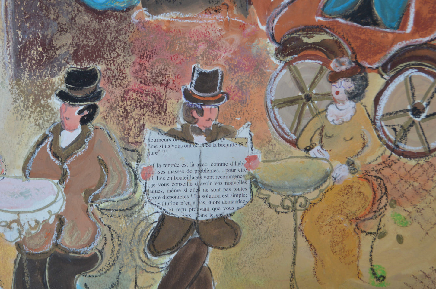 Romantica serigraph by Zule Moskowitz -  Size: 18"L x 24"W