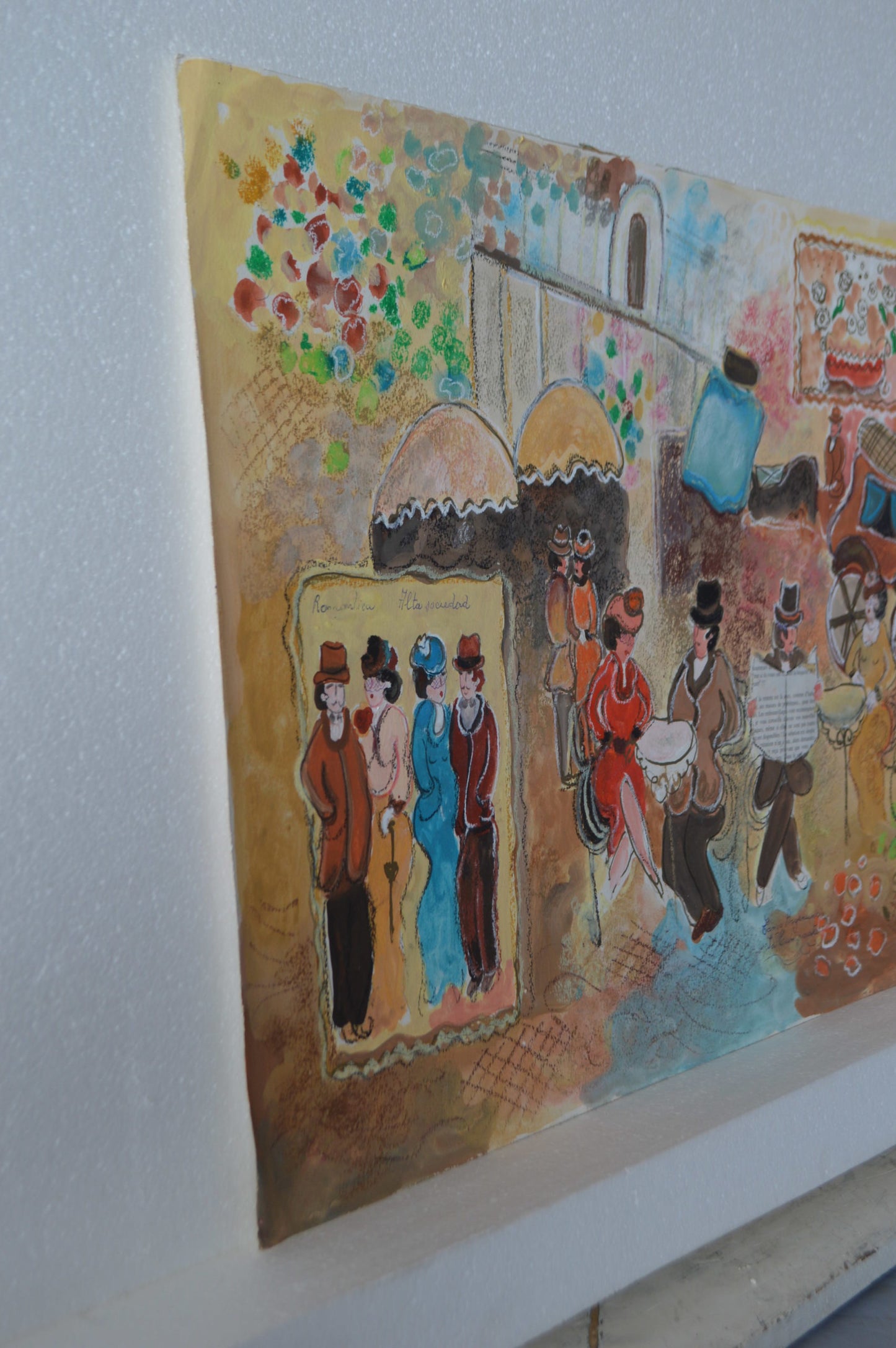 Romantica serigraph by Zule Moskowitz -  Size: 18"L x 24"W