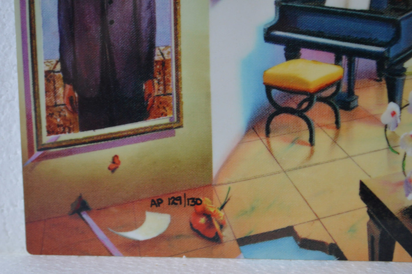 Orlando Quevedo Day of Love, Painting on aluminum -  Size: 11"L x 13"W