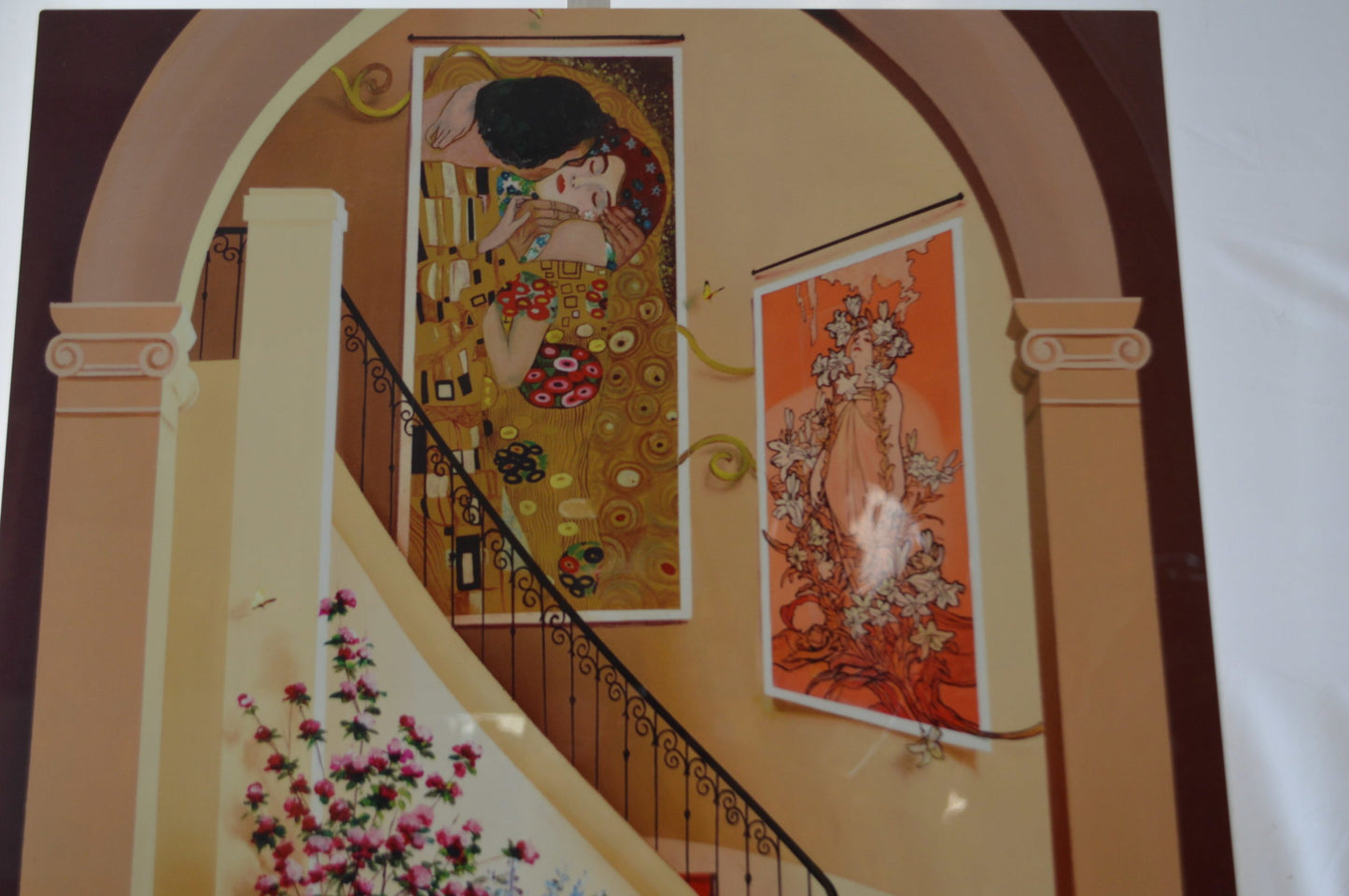 Orlando Quevedo Happiness, Painting on aluminum -  Size: 27"L x 19"W