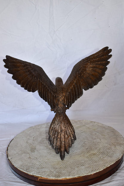 Parrot Riding a Tricycle Bronze Statue Size: 17" x 11" x 19"H