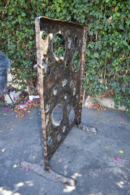 Young Girl Playing on A Climbing Wall Bronze Statue Life Size 44" x 26" x 57"H