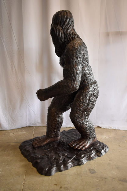 Bigfoot The Legendary Creature, Giant Bronze Statue Replica 42" x 63" x 83"H