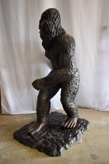Bigfoot The Legendary Creature, Giant Bronze Statue Replica 42" x 63" x 83"H