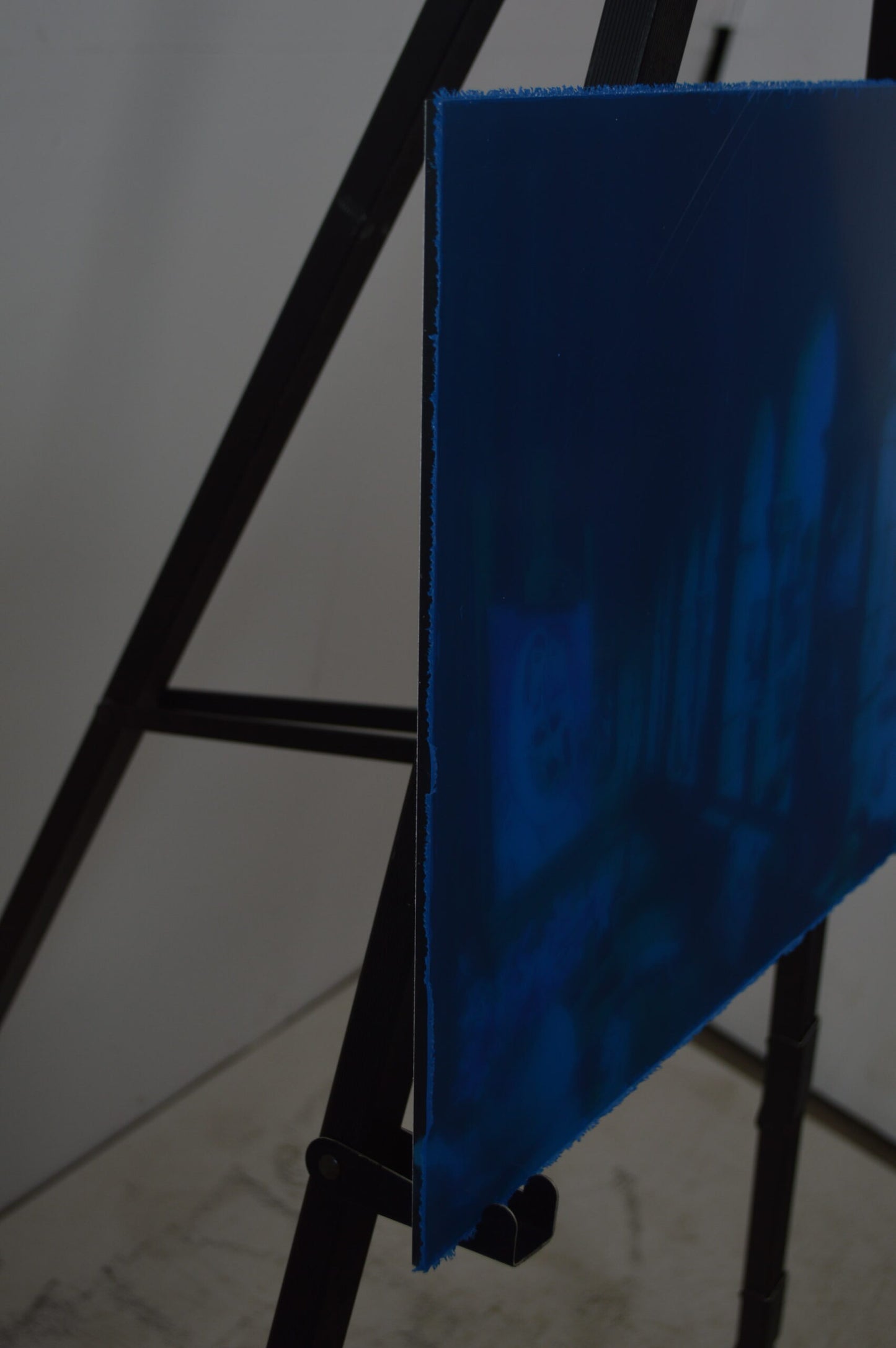 Orlando Quevedo Medium Jerusalem on Acrylic - Size: 30"L x 20"W