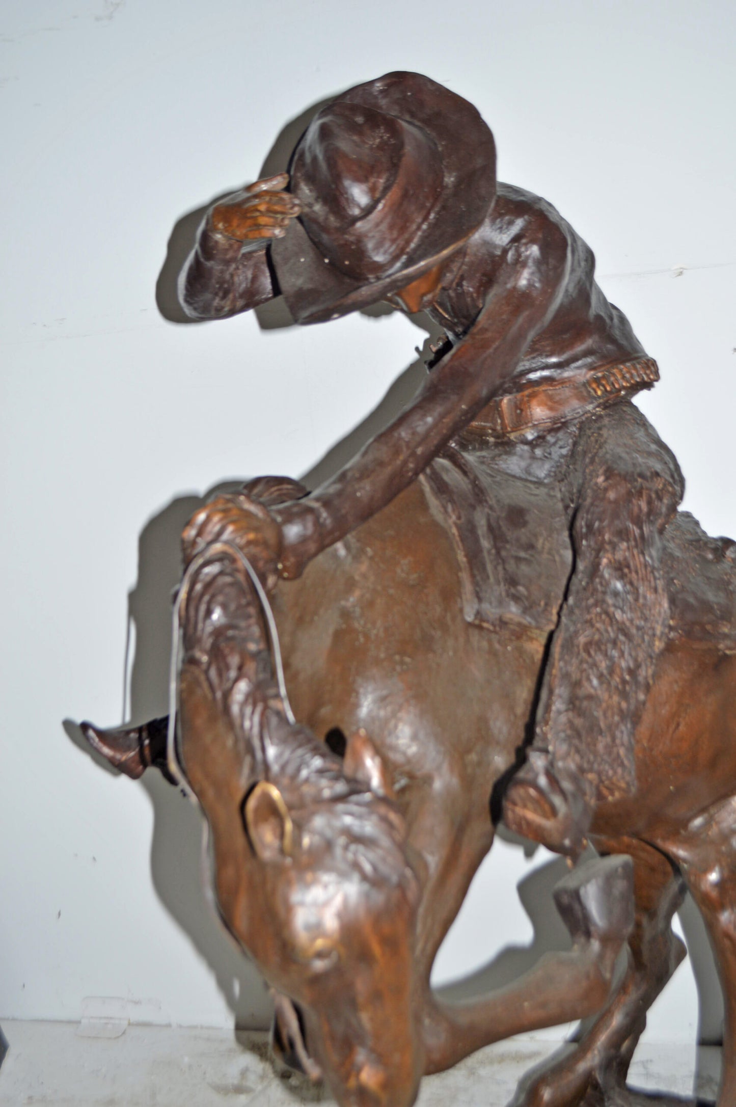 Giant Rattlesnake A Frederic Remington Replica Size: 36" x 30" x 60"H