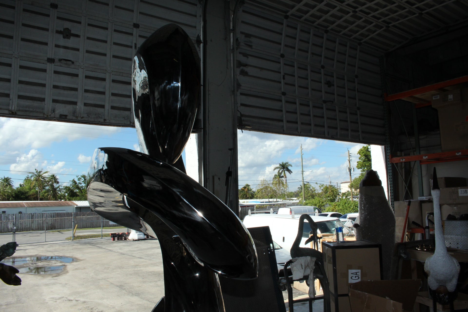 Modern arts - large statue - CC1 -  Size: 52"L x 26"W x 94"H. 