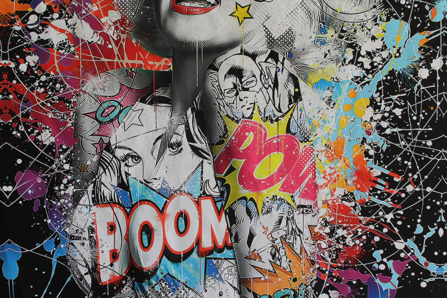 Giant Marilyn Monroe Popart Canvas  52 x 74