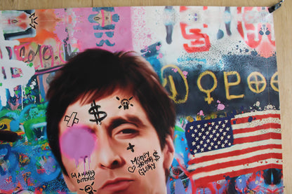 Giant Canvas of Al Pacino Unframed Ship rolled 52 x 75