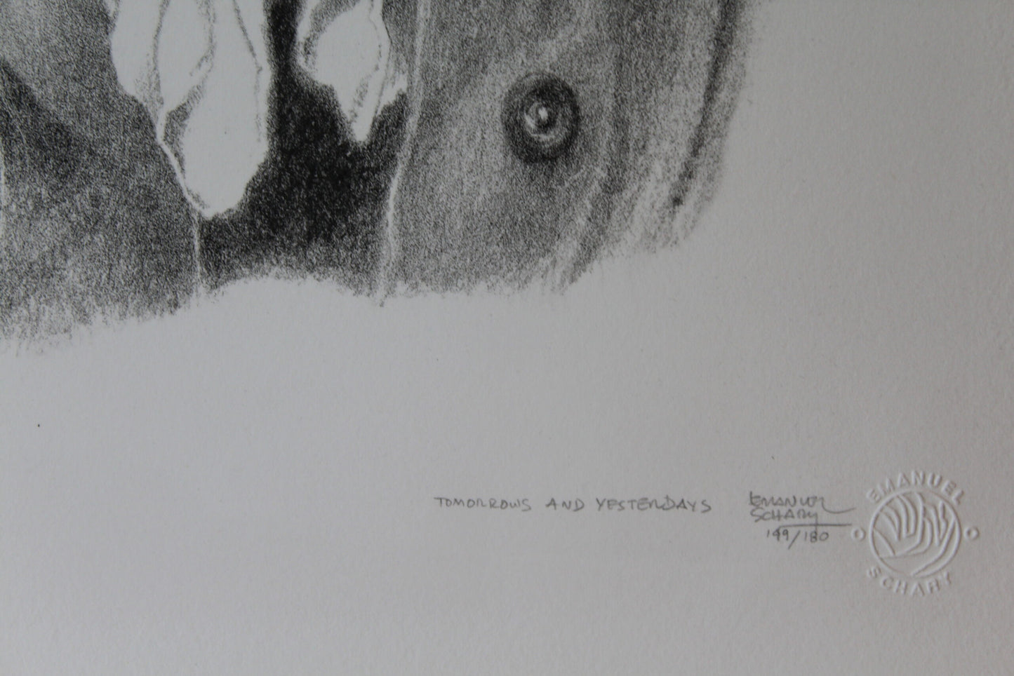 Tomorrows and Yesterdays by Emanuel Schary Lithograph 10 x 14