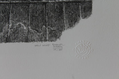 New Wine by Emanuel Schary Lithograph 10 x 14