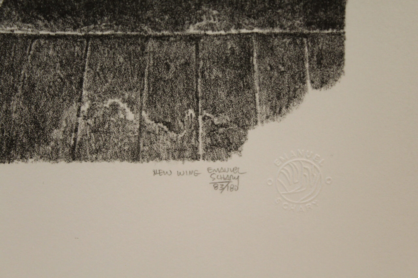 New Wine by Emanuel Schary Lithograph 10 x 14