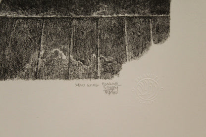 New Wine by Emanuel Schary Lithograph 10 x 14