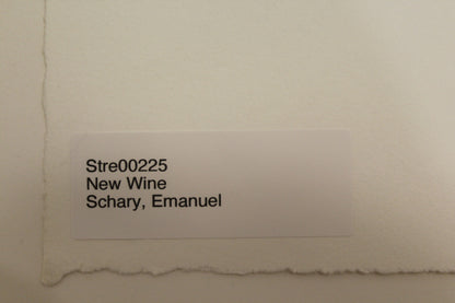 New Wine by Emanuel Schary Lithograph 10 x 14