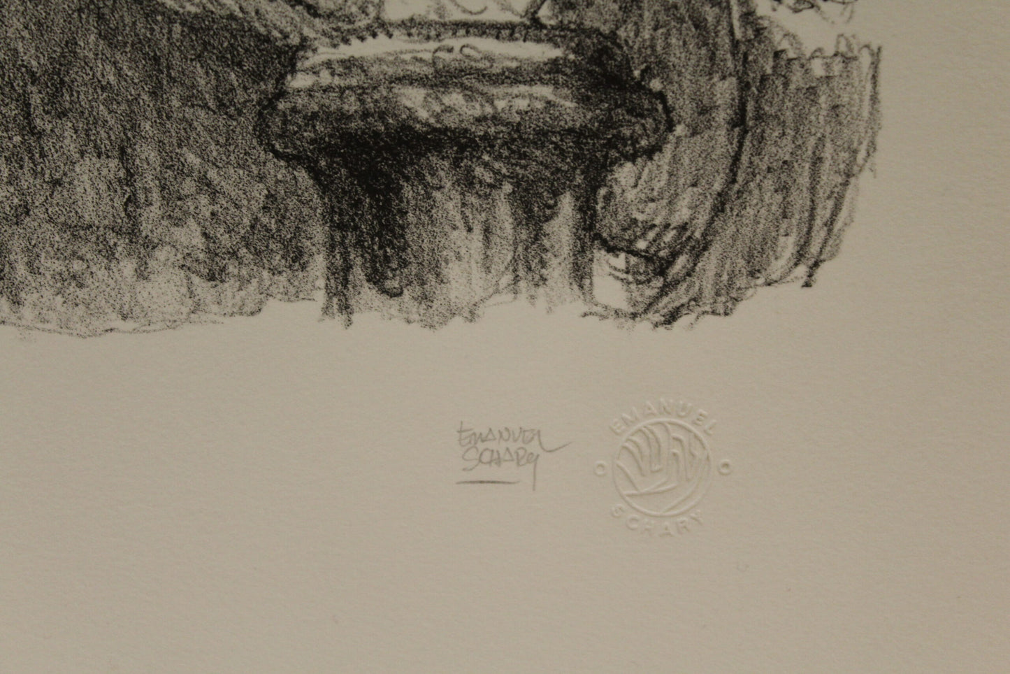 Nifao When Elijah Comes - Emanuel Schary Black and White Lithograph- Faith & Heritage Art - 10 x 14