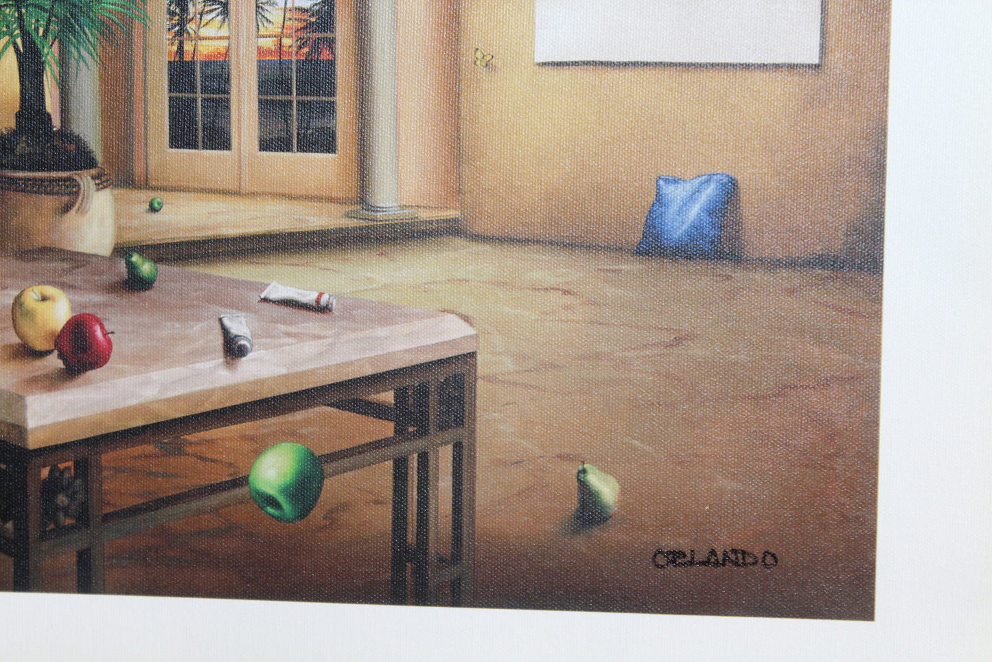 Orlando Quevedo Always and Forever on Unstretched Canvas Small, 20"x15"