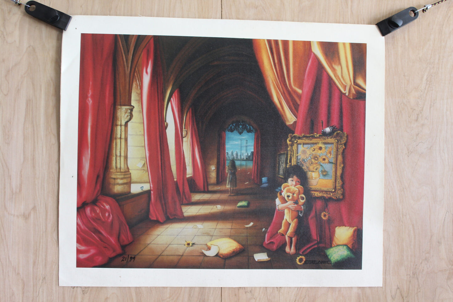 Memories Live On by Orlando Quevedo on Unstretched Canvas Med, 26"x20"