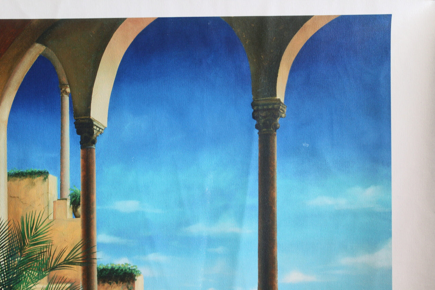 Orlando Quevedo Afternoon Painting on Unstretched Canvas Medium, 30"x20"