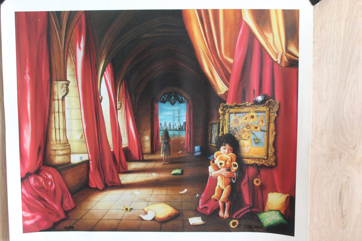 Memories Live On by Orlando Quevedo on Unstretched Canvas Sm., 20"x15"