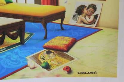 Love Story by Orlando Quevedo on Unstretched Canvas Med, 30"x20"