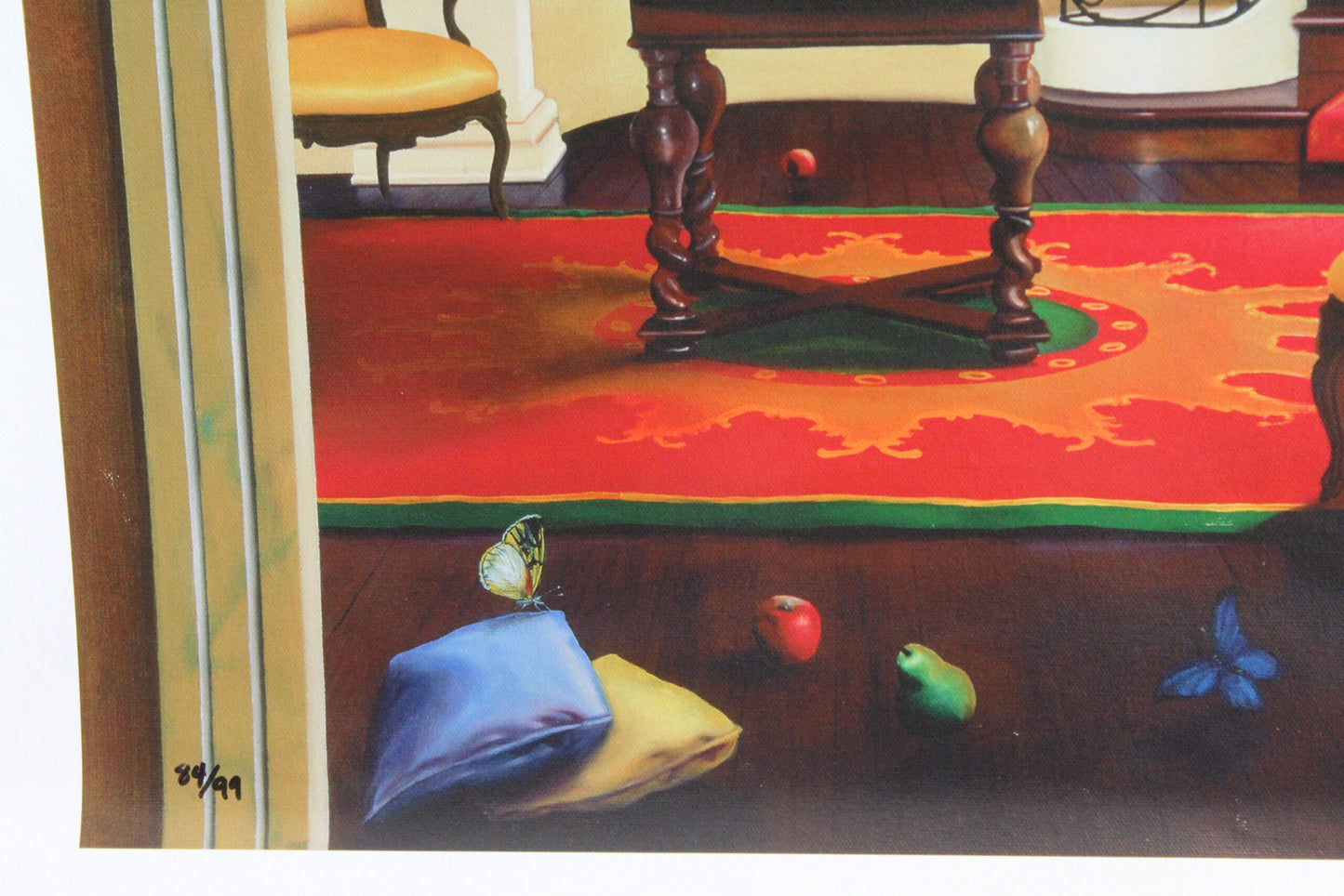 Happiness By Orlando Quevedo on Unstretched Canvas Medium, 20"x30"