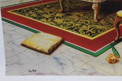Orlando Quevedo By the Seashore on Unstretched Canvas Medium, 20"x30"