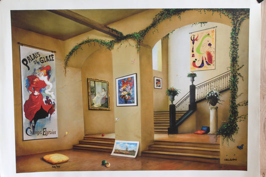 New View by Orlando Quevedo on Unstretched Canvas Med, 30"x20"