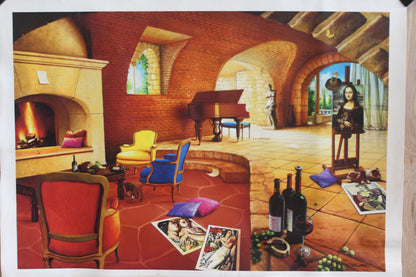 Daybrake By Orlando Quevedo on Unstretched Canvas Small, 20"x15"