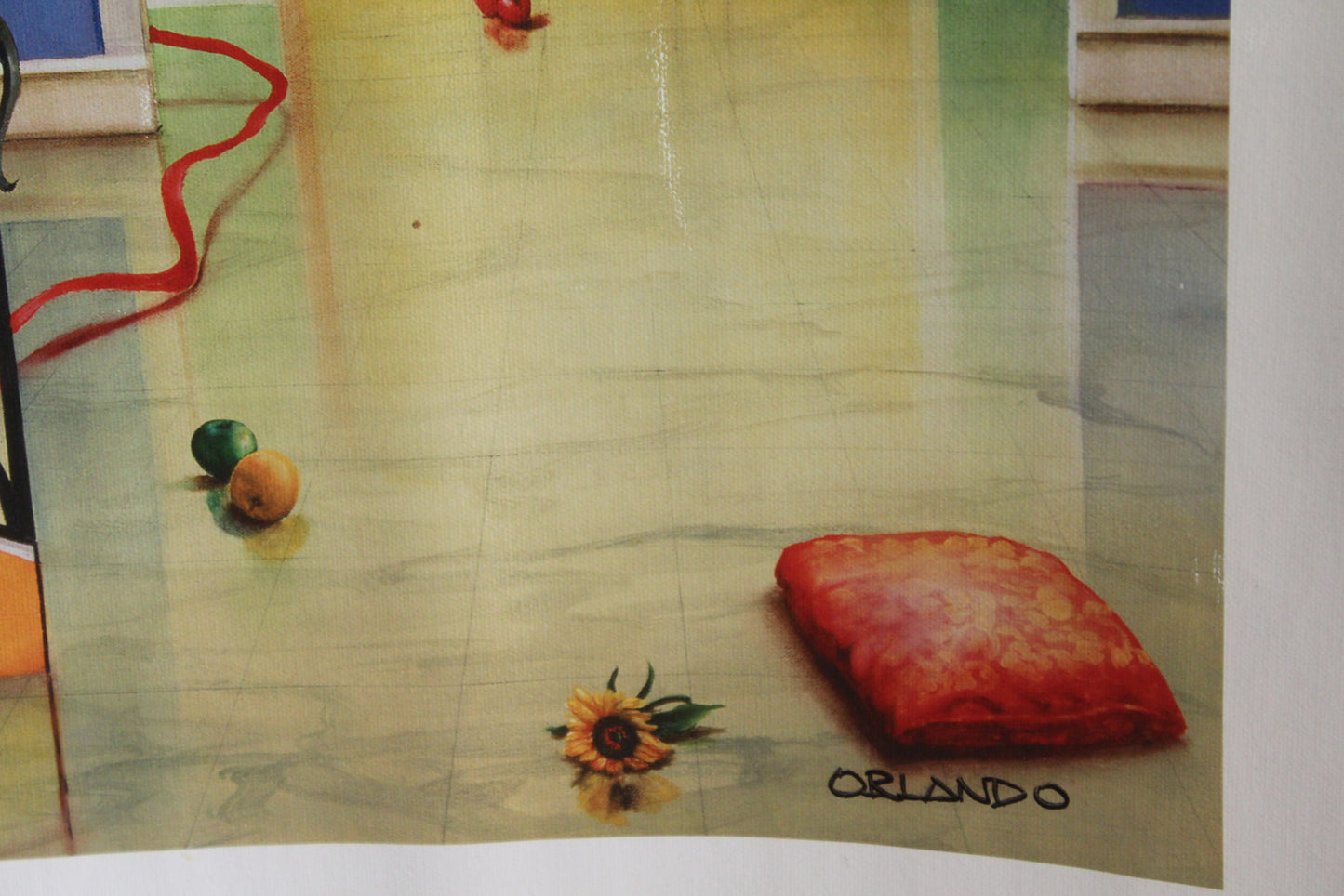 Moments With You by Orlando Quevedo on Unstretched Canvas Med, 30"x20"