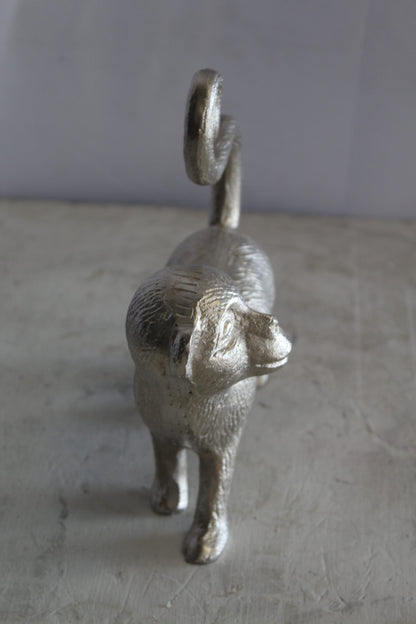 Aluminum Walking Monkey Statue, Playful Charm for Any Space 10" x 3" x 10"H