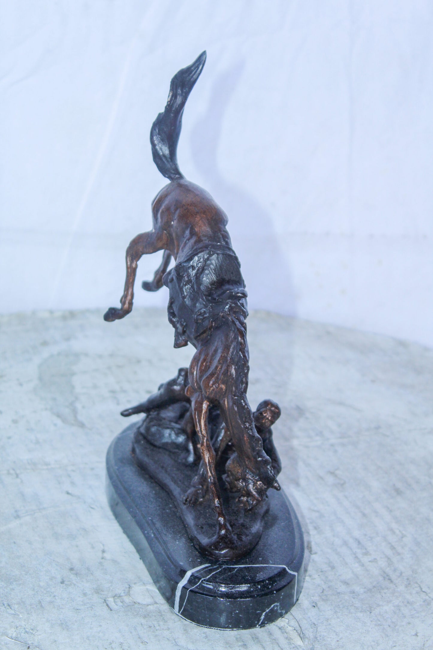 Wicked Pony by Remington Bronze Statue Replica, Western Decor 9" x 3" x 10"H