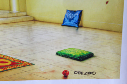 Magic Dreams II by Orlando Quevedo Elegant Interior Scene, 29"x20"