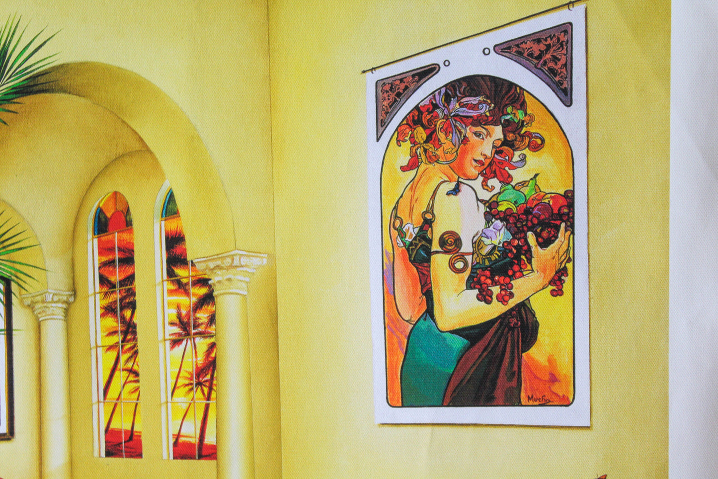 Magic Dreams II by Orlando Quevedo Elegant Interior Scene, 29"x20"