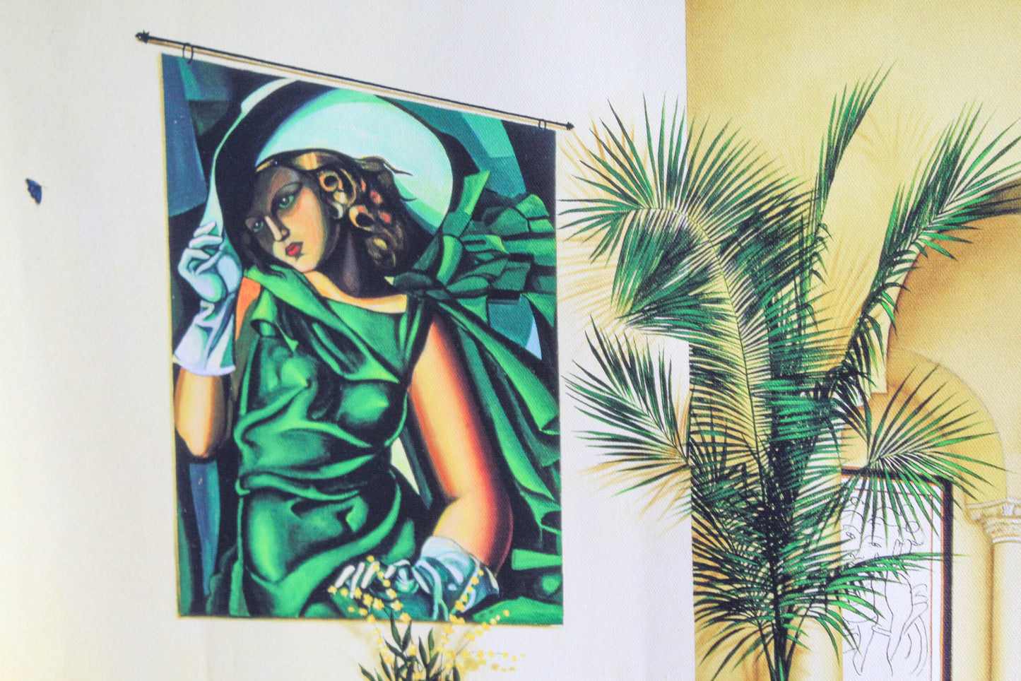 Magic Dreams II by Orlando Quevedo Elegant Interior Scene, 29"x20"