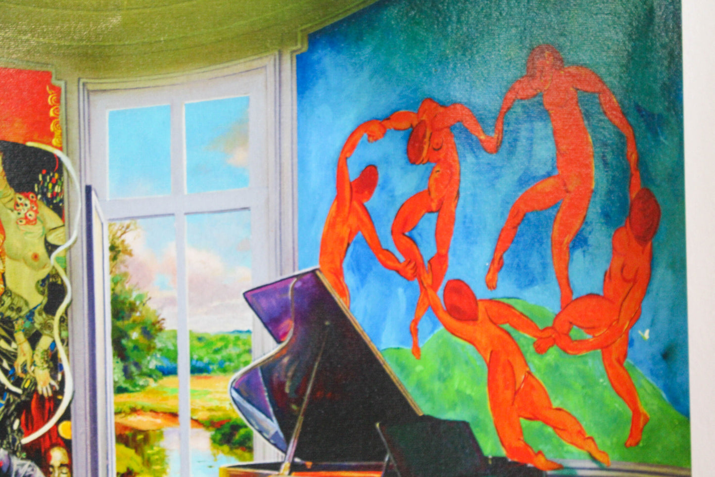 Orlando Ballerinas Getting Prepared Giclee Original Painting, 24"x20"