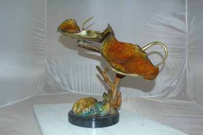 Double Monterey Bronze Statue -  Size: 14"L x 24"W x 21"H. 