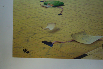 Orlando Quevedo Old Memories on Unstretched Canvas Small, 20"x15"