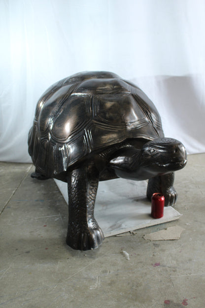 Giant Walking Tortoise Aluminum Statue for Garden or Décor 49" x 30" x 32"H