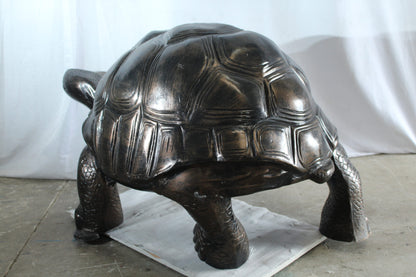 Giant Walking Tortoise Aluminum Statue for Garden or Décor 49" x 30" x 32"H