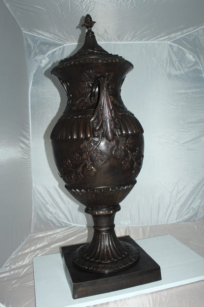 Vase - spirit large Bronze Statue -  Size: 21"L x 16"W x 48.5"H. 