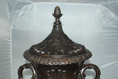 Vase - spirit large Bronze Statue -  Size: 21"L x 16"W x 48.5"H. 