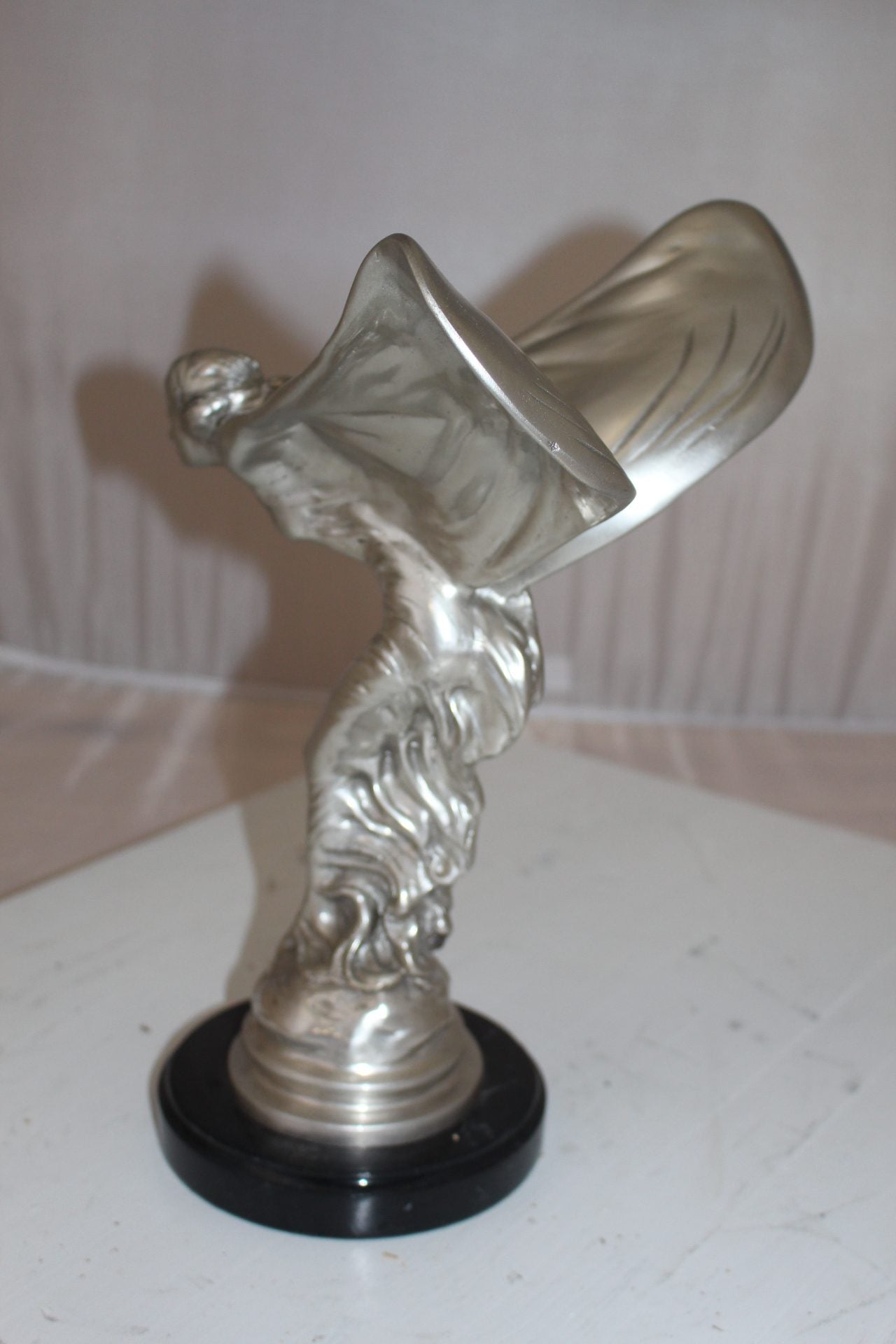 Rolls Royce -Small Bronze Statue -  Size: 9"L x 9"W x 14"H. 