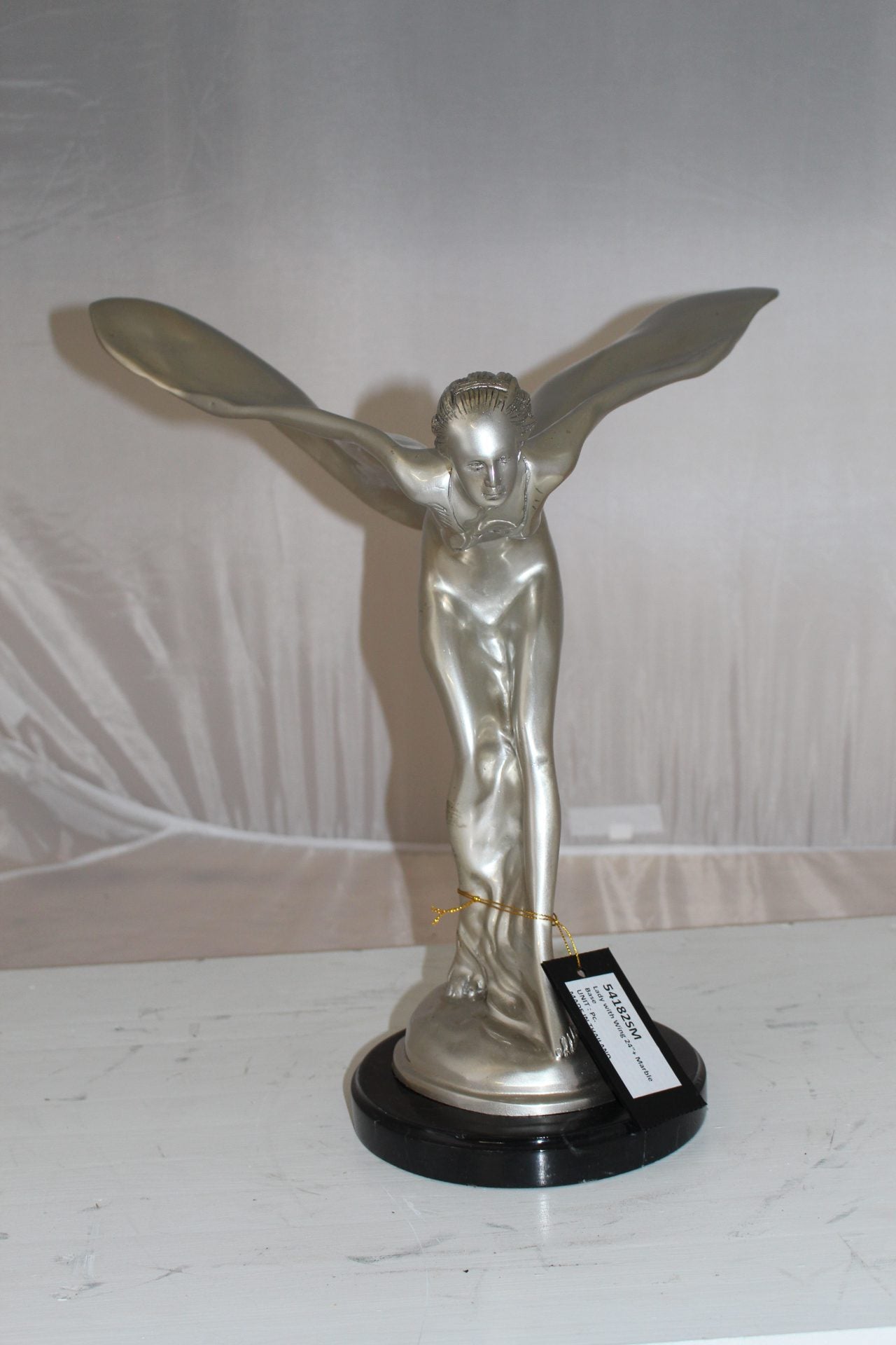 Rolls Royce -Large Bronze Statue -  Size: 14"L x 17"W x 18"H. 