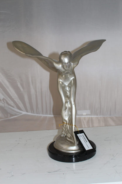 Rolls Royce -Large Bronze Statue -  Size: 14"L x 17"W x 18"H. 