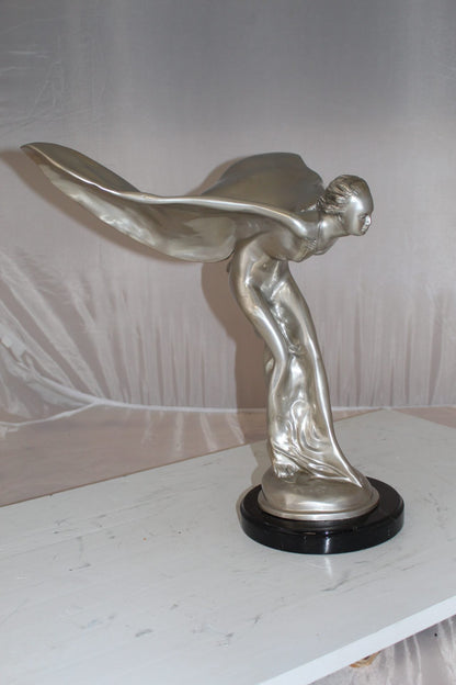Rolls Royce -Large Bronze Statue -  Size: 14"L x 17"W x 18"H. 
