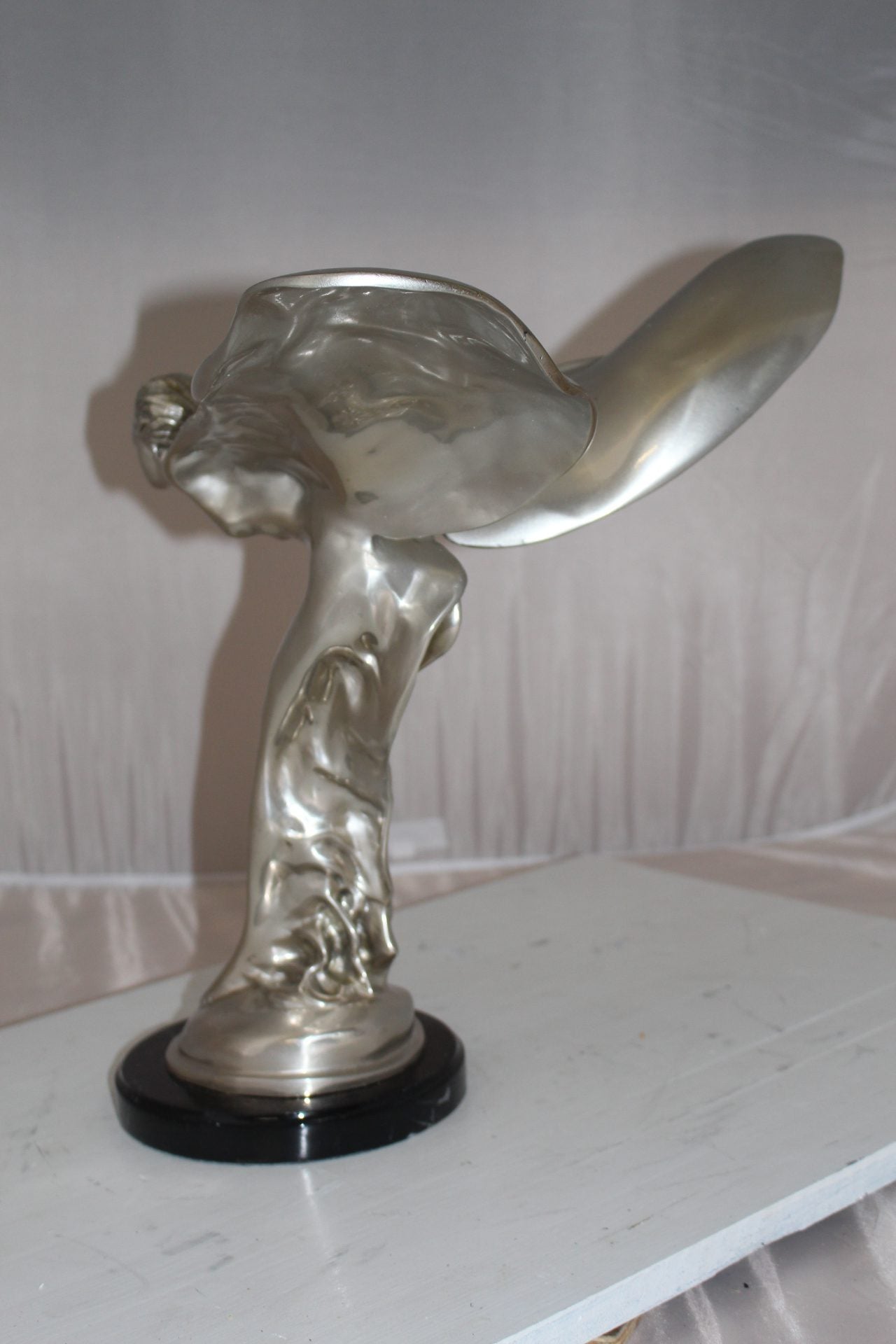 Rolls Royce -Large Bronze Statue -  Size: 14"L x 17"W x 18"H. 