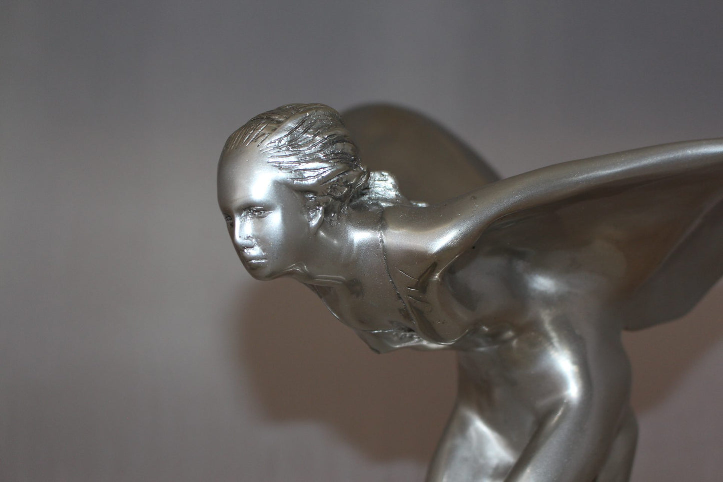 Rolls Royce -Large Bronze Statue -  Size: 14"L x 17"W x 18"H. 