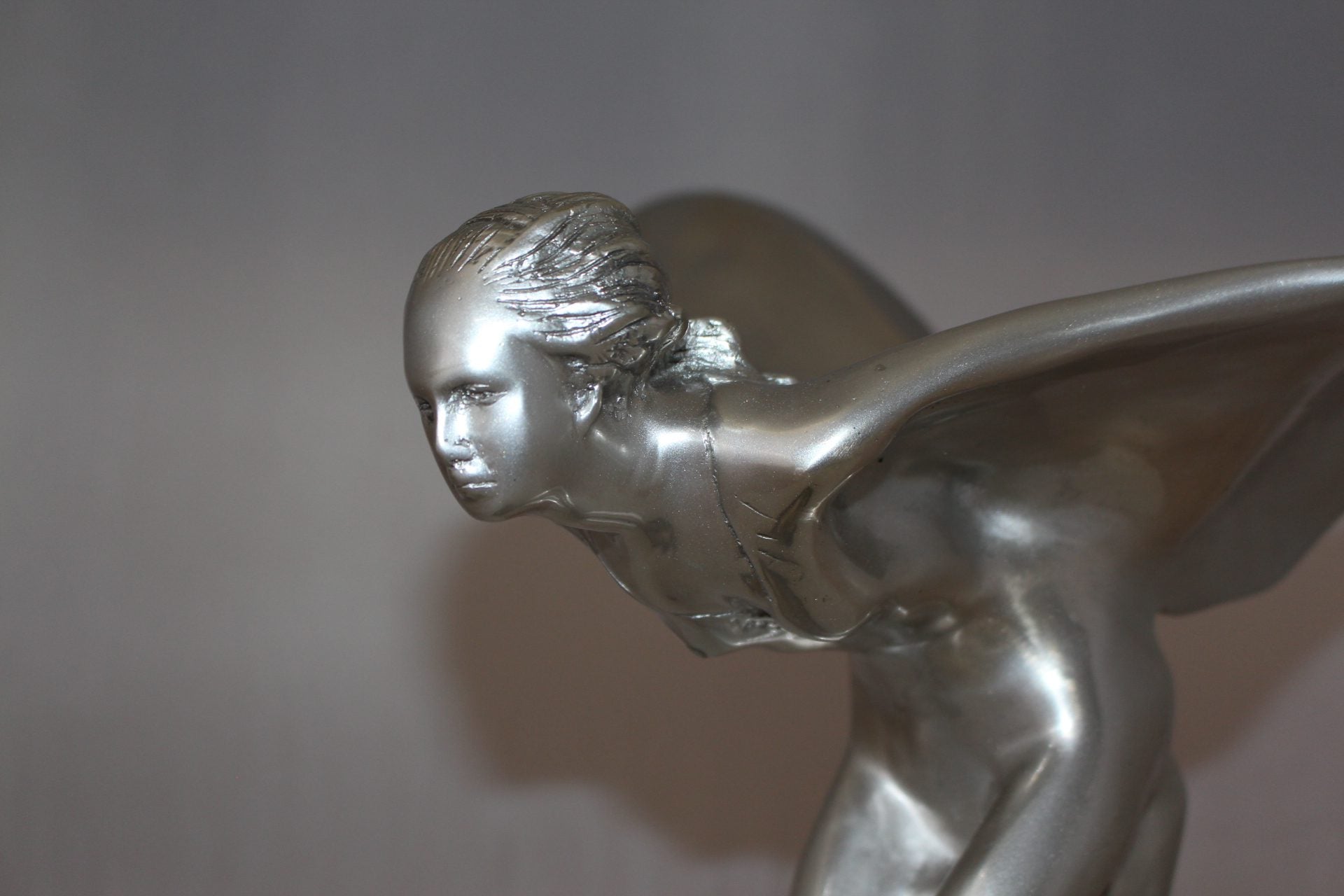 Rolls Royce -Large Bronze Statue -  Size: 14"L x 17"W x 18"H. 