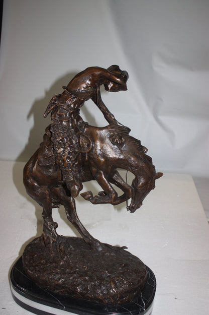 Rattlesnake by Remington Bronze Statue -  Size: 17"L x 10"W x 25"H. 