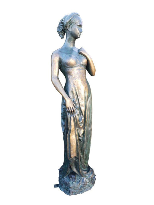 Juliet Capulet Bronze replica Munich Germany -  Size: 21"L x 20"W x 84"H.